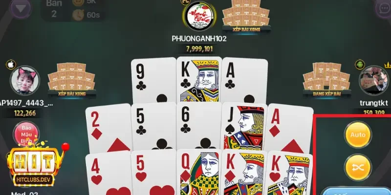 Hướng dẫn cược thủ chơi game bài binh xập xám chuẩn